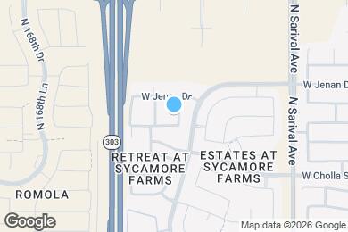 Map image of the property - 16570 W Sierra St
