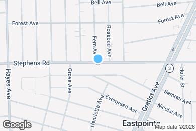 Map image of the property - 15710 Stephens Rd