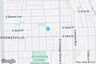 Map image of the property - 4241 S Langley Ave