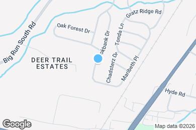 Map image of the property - 2284 Brookbank Dr