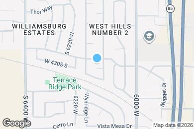 Map image of the property - 6144 W 4305 S