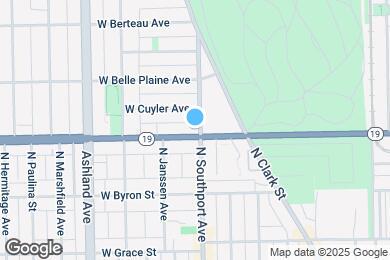 Map image of the property - 4000 N Southport Ave