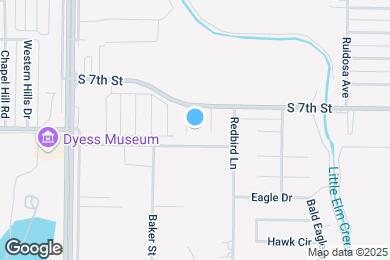 Map image of the property - 727 Chaparral Cir