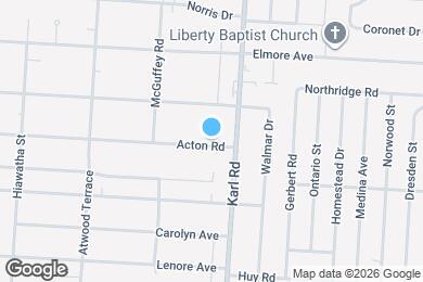 Map image of the property - 1356 Acton Rd