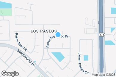 Map image of the property - 1978 Paseo Del Prado Dr