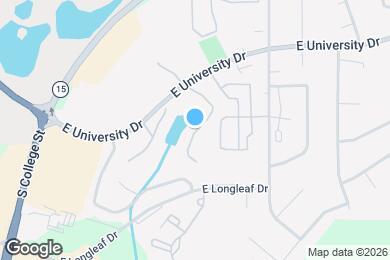 Map image of the property - 162 E University Dr