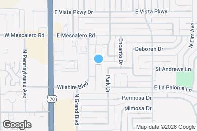 Map image of the property - Wilshire Gardens 55+