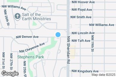Map image of the property - 2204 NW Denver Ave