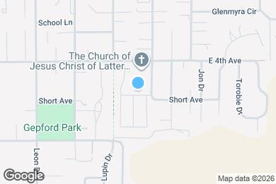 Map image of the property - 413 Leland Dr