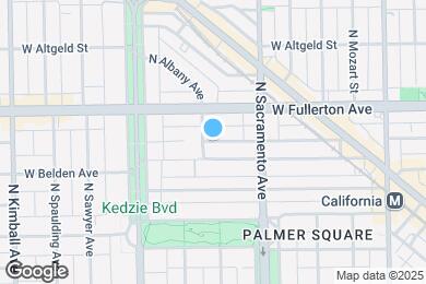 Map image of the property - 3051 W Medill Ave