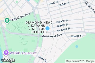 Map image of the property - 3028 Kaunaoa St