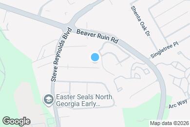Map image of the property - 4171 Magnolia Glen Walk