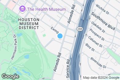 Map image of the property - The Circle at Hermann Park