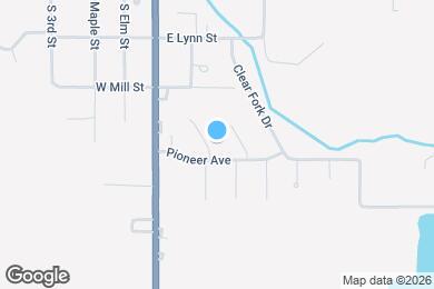 Map image of the property - 429 N Park Ln