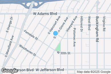 Map image of the property - 2806 S Palm Grove Ave