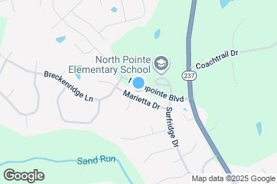 Map image of the property - 1528 Marietta Dr