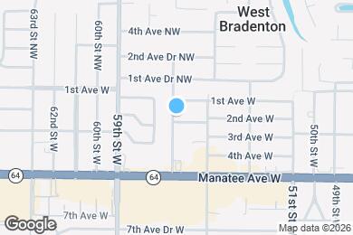 Map image of the property - 5620 2nd Ave Dr W