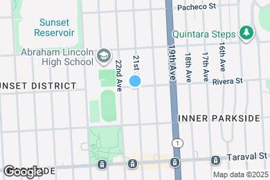 Map image of the property - 1101 Rivera St