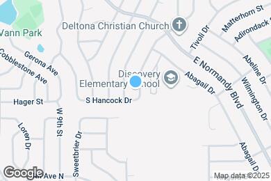 Map image of the property - 1038 E Hancock Dr