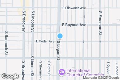 Map image of the property - 188 S Logan St