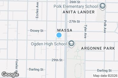 Map image of the property - 1150 28th St