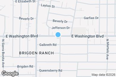 Map image of the property - 1968 E Washington Blvd