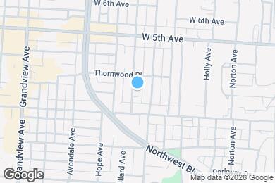 Map image of the property - 1340 Doten Ave