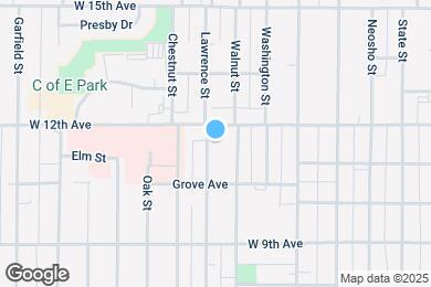 Map image of the property - 1034 Lawrence St