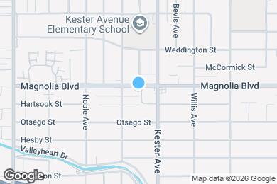 Map image of the property - 14930 Magnolia Blvd