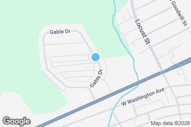 Map image of the property - 150 Gable Dr