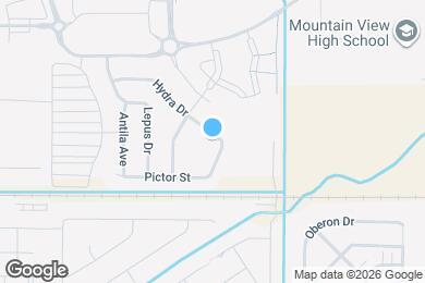 Map image of the property - 2980 Hydra Dr