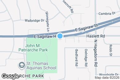 Map image of the property - Parkside Apartments ( Parkside East Inc.)