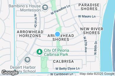 Map image of the property - 15923 N 89th Ave