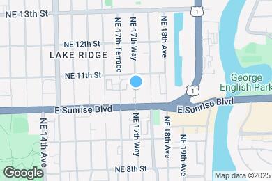 Map image of the property - 1030 NE 17th Way