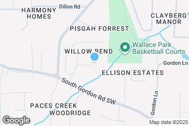 Map image of the property - 1204 Willow Bend Ct SW