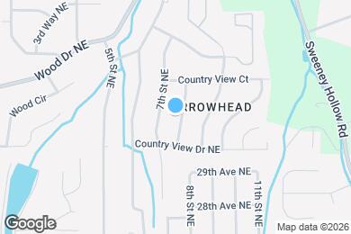 Map image of the property - 2818 Micmac Dr