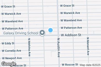 Map image of the property - 6030 W Addison St