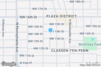 Map image of the property - 1820 NW 14th St