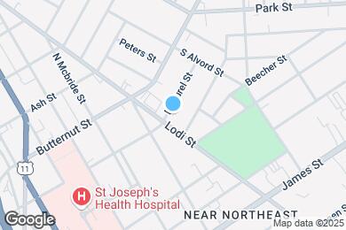 Map image of the property - 706 E Laurel St