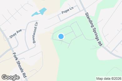 Map image of the property - 1207 Mission Hill Ln