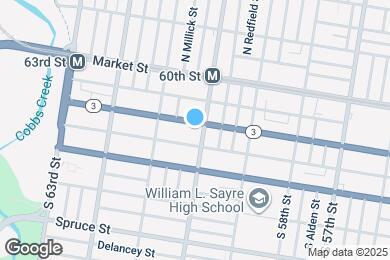 Map image of the property - 6006 Chestnut St