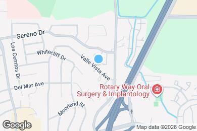 Map image of the property - 1530 Valle Vista Ave