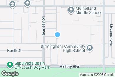 Map image of the property - 6552 Aldea Ave