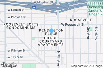 Map image of the property - 820 N 8th Ave