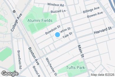 Map image of the property - 57 Yale St