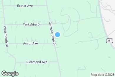 Map image of the property - 9008 Gainsborough Dr