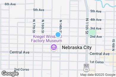 Map image of the property - 219 N 14th St