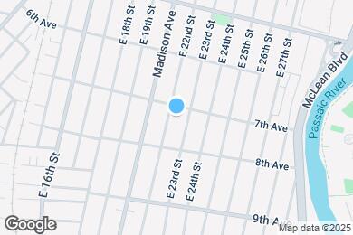 Map image of the property - 309 E 22nd St
