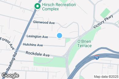 Map image of the property - 907 Lexington Ave