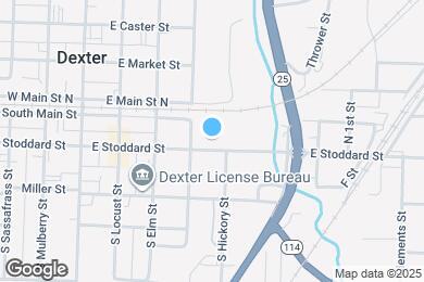 Map image of the property - 321 E Stoddard St